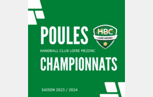 Poules Championnats