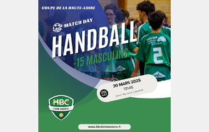 Match Championnat -15 Masculins