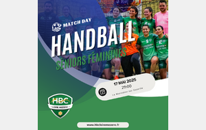 Match Championnat Séniors Féminines