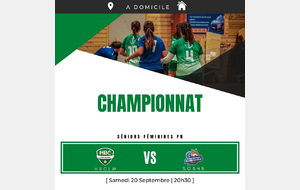 Match Championnat Séniors Féminines